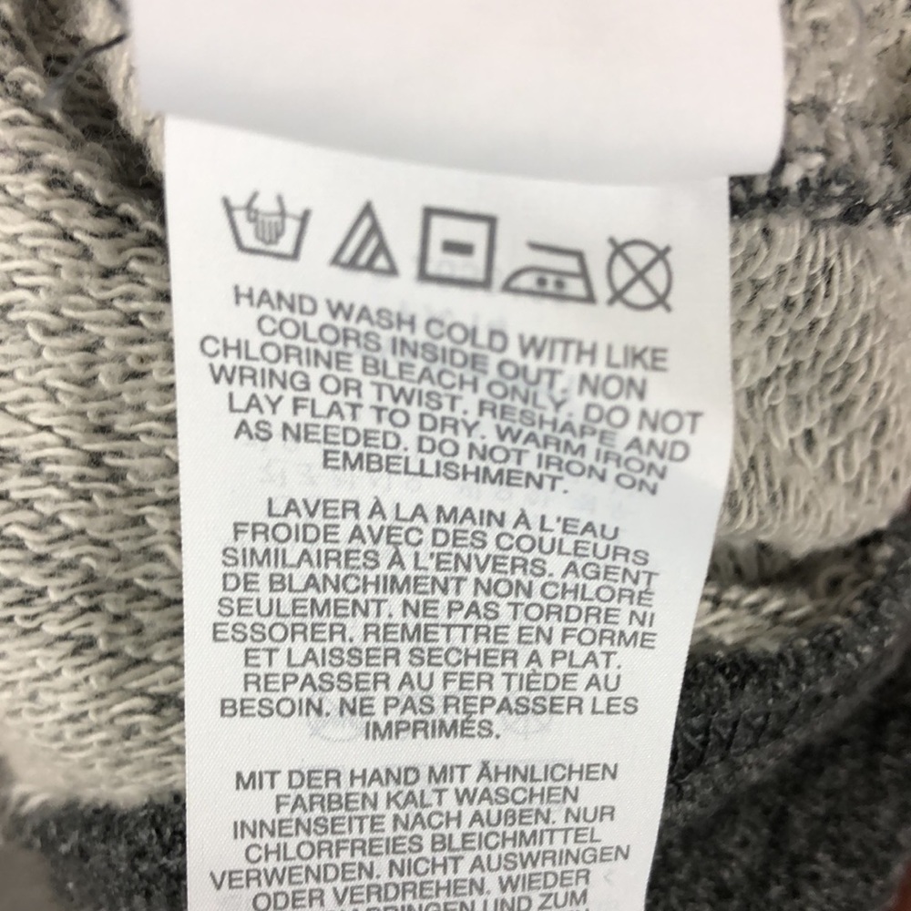 J. Crew>Jeweled gray marled crewneck sweater EUC - Picture 6 of 7